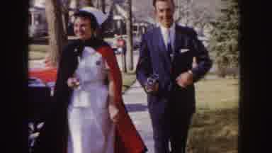 Idaho (1955): Women And Man Holding Hands