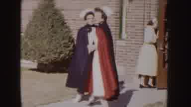 Idaho-1955: Nurses Posing For Photos With Their Uniforms Entering The