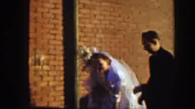 Montana (1939): Bride Walking With Groom While Having Wardrobe Malfunctions In
