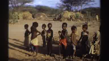 Sudan (1969): Many Black Children Some Without Clothes Others With Shorts Or