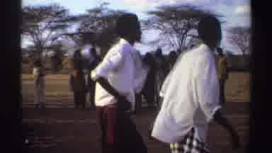 Sudan (1969): Tribal People Dancing Traditionally And Joyfully Outdoors Sharing
