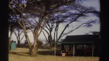 Sudan (1969): A Panoramic Video Recording Of A Beautiful Cabin Surrounded By Trees