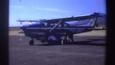 Sudan (1969): Loading Luggage Onto A Small Aircraft Ready For Take Off