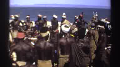 Sudan (1969): Indigenous African People Dancing By The Sea