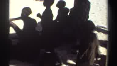 Sudan (1969): Group Of Dark-Skinned Indigenous People Have A Conversation On The