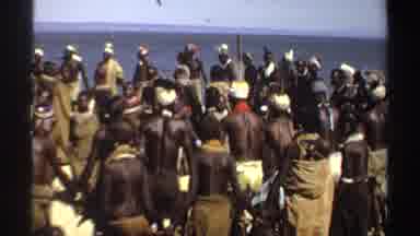 Sudan (1969): Group Of Black Men With Clothing From Their Time Scarves Yellow