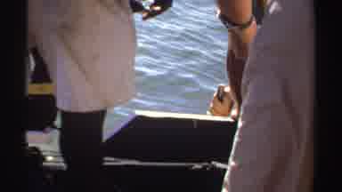 Sudan (1969): Man Probably Catching A Fish From A Boat On A Lake Or River