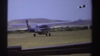 Sudan (1969): Small Plane Preparing For Take Off On A Grass Runway