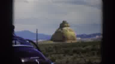 Utah (1951): Five Second Video Filmed On An Old Camera Depicting A Gorge In Front