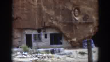 Utah (1951): Old Building Cave The Rock Historic