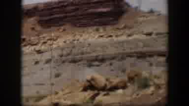 Utah (1951): An Eroded Rock Formation In The Desert Is Followed By The Dome Of A