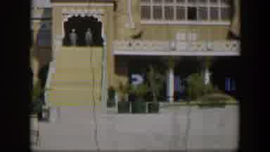 Utah (1951): View Of Entrance To Yellow Building On A Sunny Day