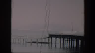 Utah (1951): Landscape Of A Bridge Over The Sea
