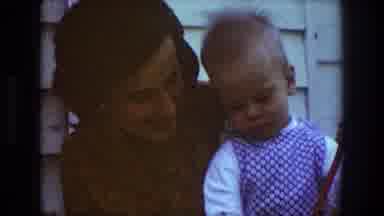 Toledo Ohio (1968): A Mom During The s With Her Baby Recolored Video
