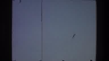 Toledo Ohio (1968): Several Birds Flying In The Blue Sky With Many Clouds