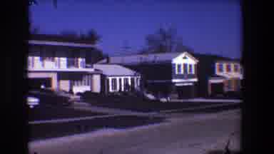 Toledo Ohio (1968): Golden Hour At A Suburban American Countryside