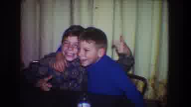 Toledo Ohio (1968): Footage Of Two Young Kids Smiling