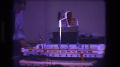 Toledo Ohio (1968): Two Children Playing Table Football