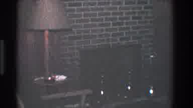 Toledo Ohio (1968): Older Video Footage Of A Living Room Featuring A Lamp