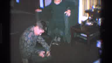Toledo Ohio (1968): A Boy Sits On A Living Room Floor And Tries To Repair A Hockey