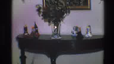 Toledo Ohio (1968): View Of Small Tabletop Christmas Tree With White Lights