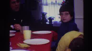 Toledo Ohio (1968): Family Sitting At Table