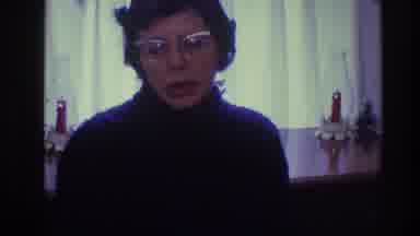 Toledo Ohio (1968): Lady With Glasses And Black Coat Speaks Before The Camera
