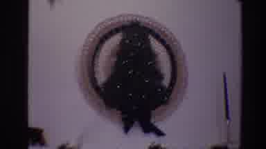 Toledo Ohio (1968): A Image Made Of A Christmas Tree Hanging In A Wall