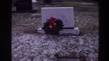 Toledo Ohio (1968): Delivering Flowers To A Deceased Person In The Grave