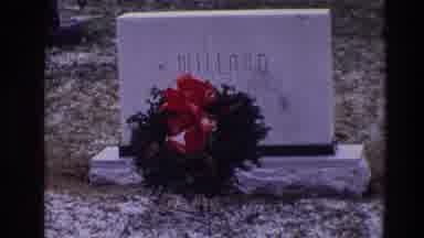 Toledo Ohio (1968): Leaving A Flower As A Gift To A Person Who Passed Away