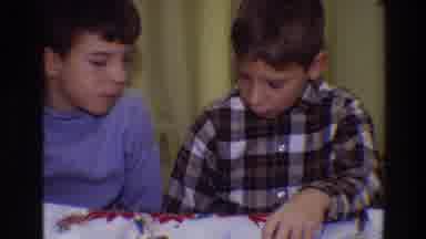 Toledo Ohio (1968): Vintage Video Of Two Boys Eating Talking And Giggling Together
