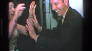 Toledo Ohio (1968): Well Dressed Man And Woman With Handkerchief Dancing And