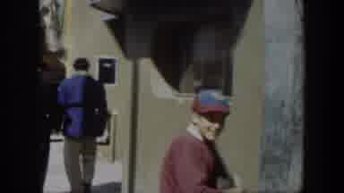 Texas (1951): Riding Down The Road With Son On A Cardboard Box