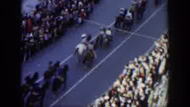 Texas (1951): People On Horses Walking In Two Lines