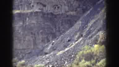 California (1937): Long Distance Footage Of Two People Climbing Up A Hillside