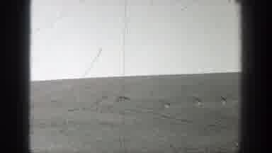 California (1937): Old Black And White Footage Of An Empty Grass Field