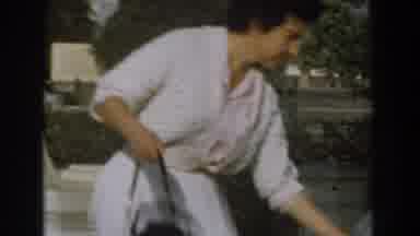 Los Angeles California (1961): A Mom And Son Going Out