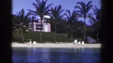 New York (1948): Camera Pans From Left To Right Across Body Of Water And Beach