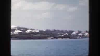 New York (1948): View From A Body Of Water Looking At A Coast With Buildings