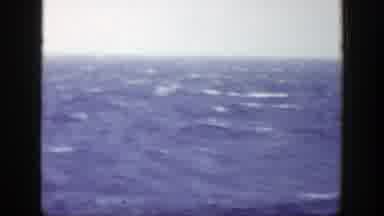 New York (1948): Deep Blue Ocean With Strong Waves