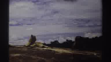 Nigeria (1969): An Animal In The Wilderness Walking Along A Carved Trail With No