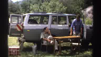 Nigeria (1969): An Officer Sitting With One Leg Crosses On The Other Smoking