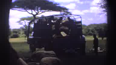 Nigeria (1969): Group Of People In The Middle Of The Jungle Unloading Truck