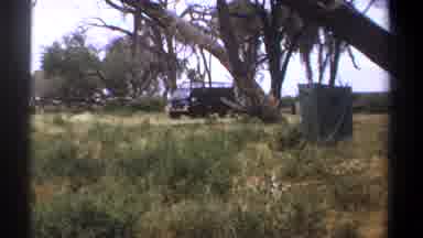 Kenya (1969): Wildlife Zoo Jeep Lonely In Field