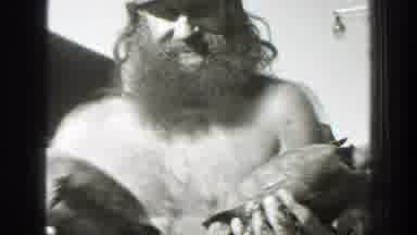 California (1939): Turtles Being Held By A Man With A Beard