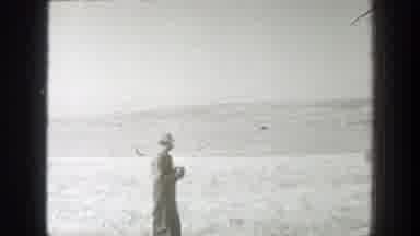 California (1939): Old Movie Of People Getting Out Of A Car And Walking In A Field