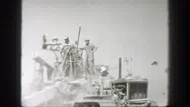 California (1939): Man Riding A Farm Tractor