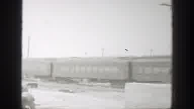 California (1939): Train Running On Track Man With Gun Watches