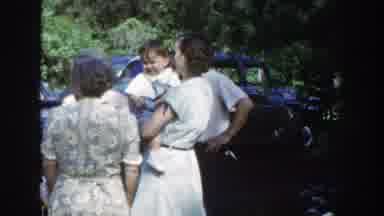Wisconsin (1953): Toddlers Playing In The Inflatable Pool On A Hot Summer Day