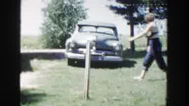 Wisconsin (1953): Kids Playing In The Pool